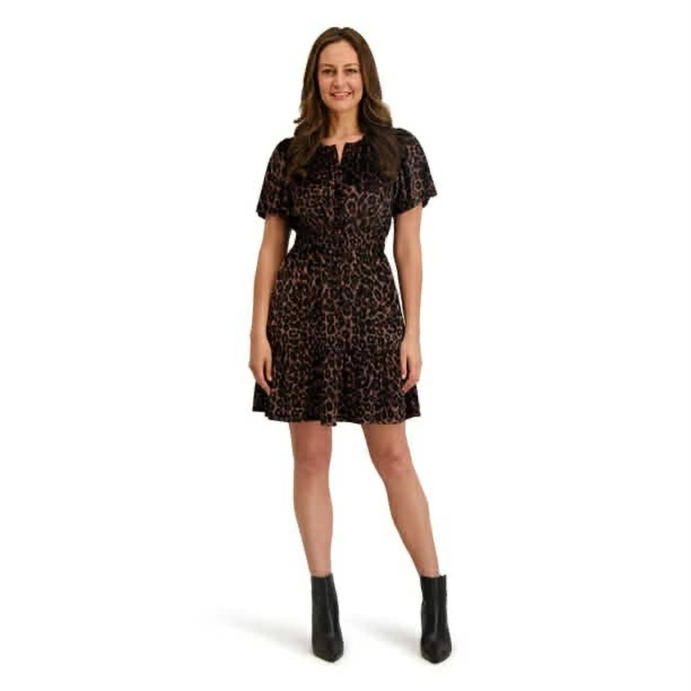 French Connection Velvet Mini Dress